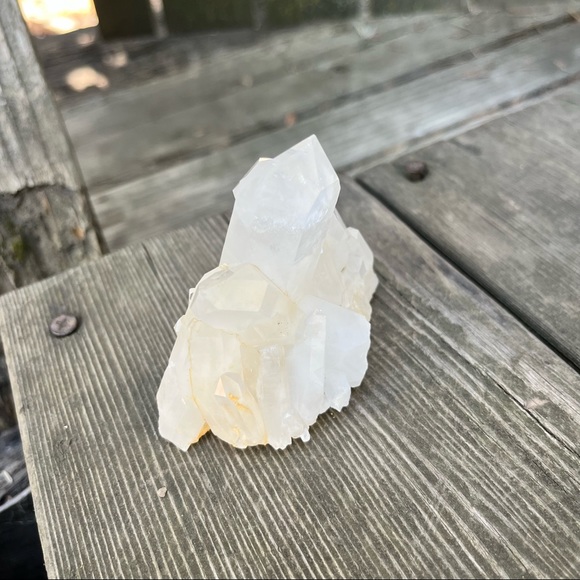 Clear Quartz Crystal Cluster Self Standing - Picture 8 of 17